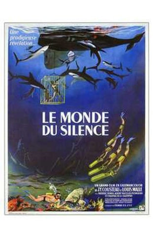 The Silent World Movie Poster Print