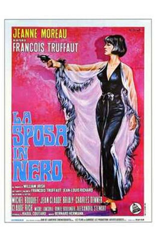 The Bride Wore Black Movie Poster Print