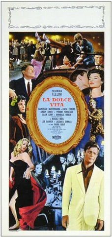La Dolce Vita Movie Poster Print