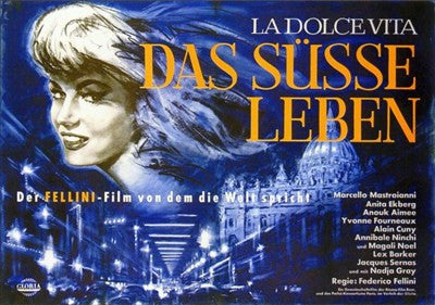La Dolce Vita Movie Poster Print