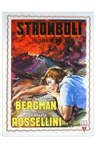 Stromboli Movie Poster Print
