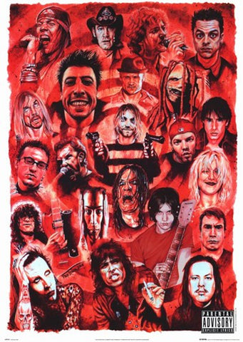 Parental Advisory Explicit Lyrics Movie Poster Print