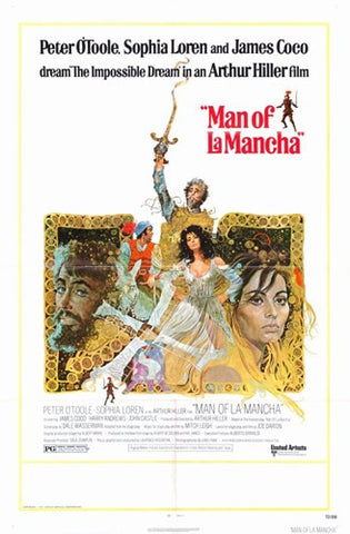 Man of La Mancha Movie Poster Print