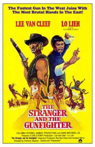 The Stranger and the Gunfighter Movie Poster Print