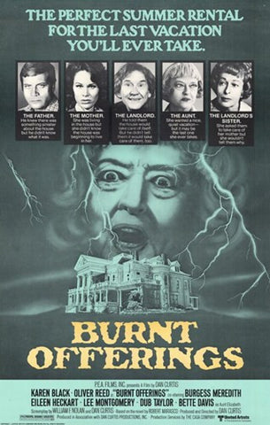Burnt Offerings Movie Poster Print