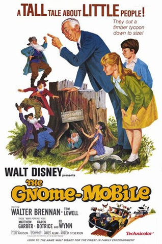 Gnome Mobile Movie Poster Print