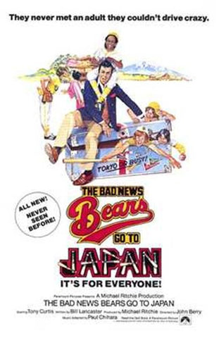 The Bad News Bears Go to Japan Movie Poster Print