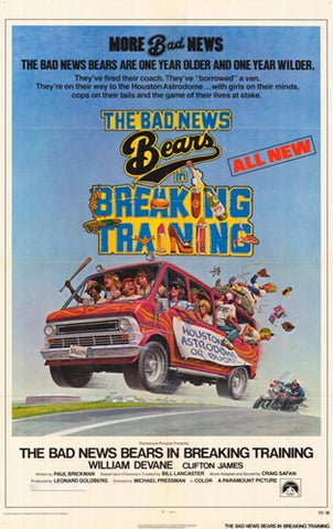 The Bad News Bears in Breaking Training Movie Poster Print