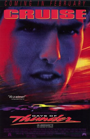 Days of Thunder Movie Poster Print