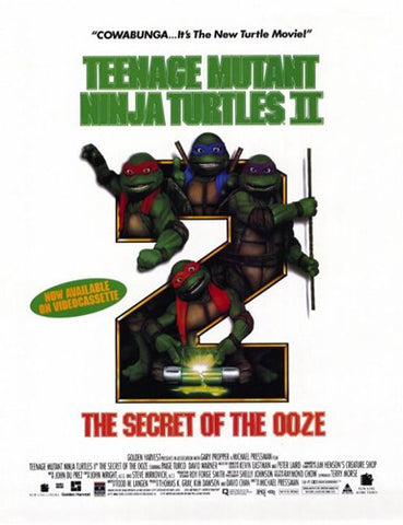Teenage Mutant Ninja Turtles 2: The Secret of the Ooze Movie Poster Print