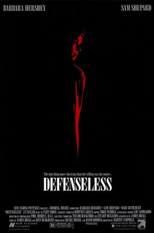 Defenseless Movie Poster Print