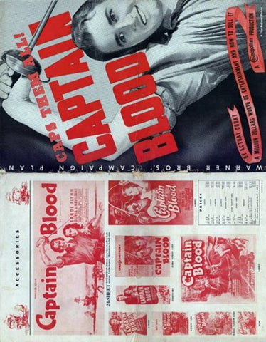 Captain Blood Movie Poster Print