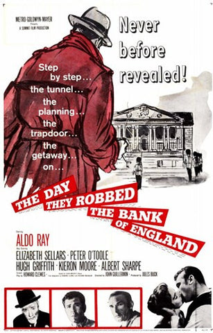 The Day They Robbed the Bank of England Movie Poster Print