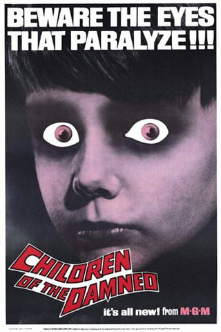 Children of the Damned Movie Poster Print