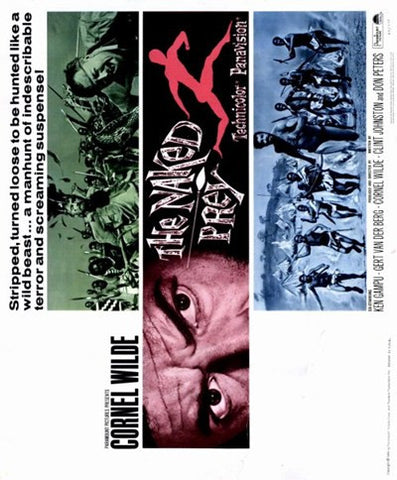 The Naked Prey Movie Poster Print