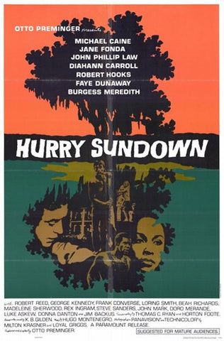 Hurry Sundown Movie Poster Print