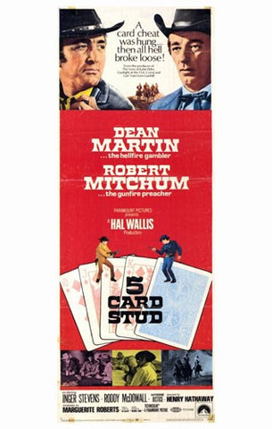 5 Card Stud Movie Poster Print