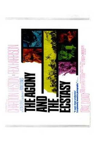 The Agony and the Ecstasy Movie Poster Print