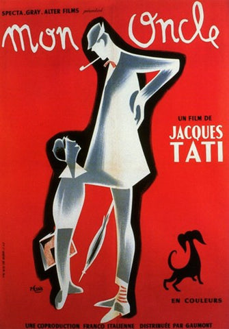 Retrospective Tati Movie Poster Print