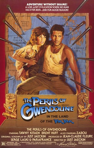 Perils of Gwendoline in the Land of Yik Movie Poster Print