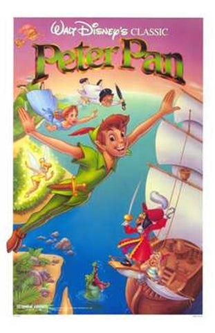 Peter Pan Movie Poster Print