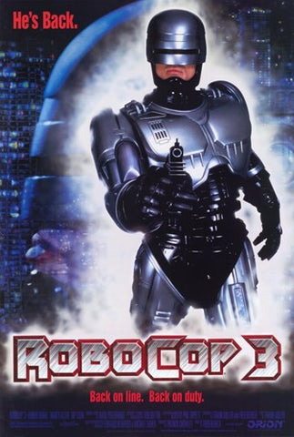 Robocop 3 Movie Poster Print