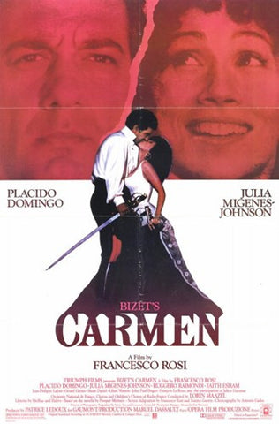 Bizet's Carmen Movie Poster Print