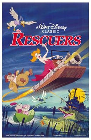 The Rescuers Movie Poster Print