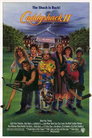 Caddyshack 2 Movie Poster Print