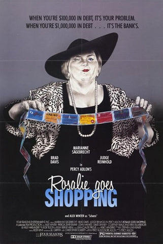 Rosalie Goes Shopping Movie Poster Print
