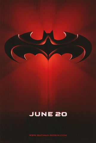 Batman and Robin Movie Poster Print