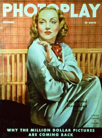 Carole Lombard Movie Poster Print