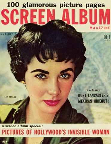 Elizabeth Taylor Movie Poster Print