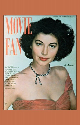 Ava Gardner Movie Poster Print