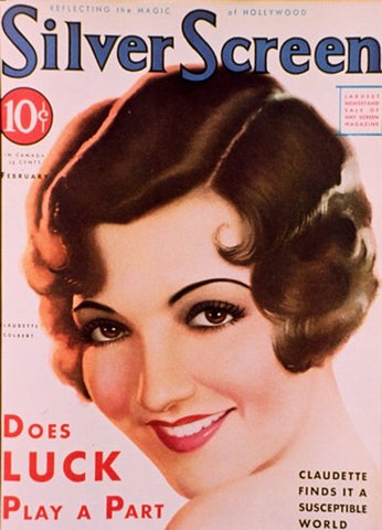 Claudette Colbert Movie Poster Print