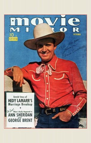 Gene Autry Movie Poster Print