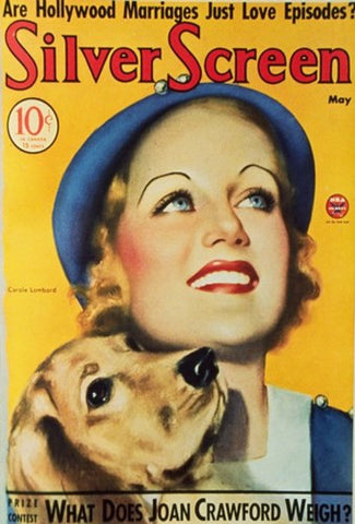 Carole Lombard Movie Poster Print