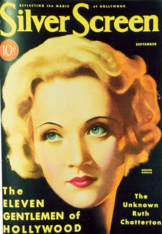 Marlene Dietrich Movie Poster Print