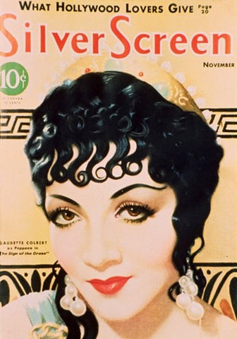 Claudette Colbert Movie Poster Print