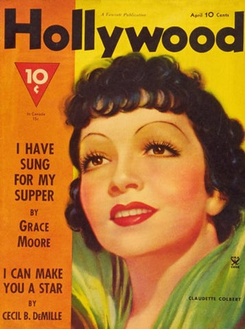 Claudette Colbert Movie Poster Print
