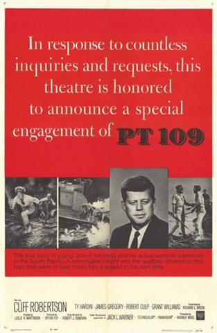 Pt 109 Movie Poster Print