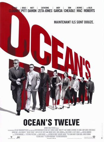 Ocean's Twelve Movie Poster Print