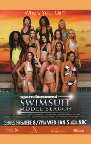 Sports Illustrated Swimsuit Model Search Movie Poster Print