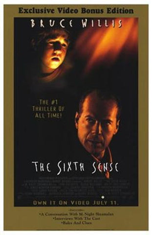 Sixth Sense Movie Poster Print