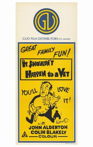 It Shouldn't Happen to a Vet Movie Poster Print