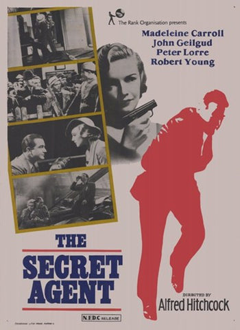 Secret Agent Movie Poster Print