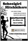 Schoolgirl Hitchhikers Movie Poster Print