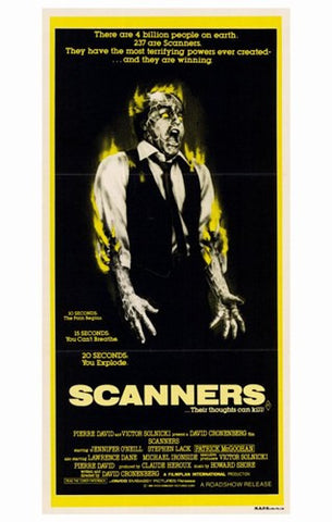 Scanners Movie Poster Print