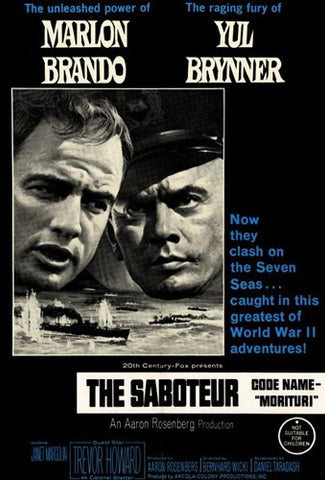 The Saboteur Movie Poster Print