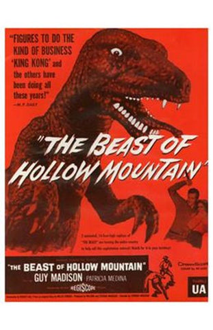 Beast of Hollow Mountain Movie Poster Print